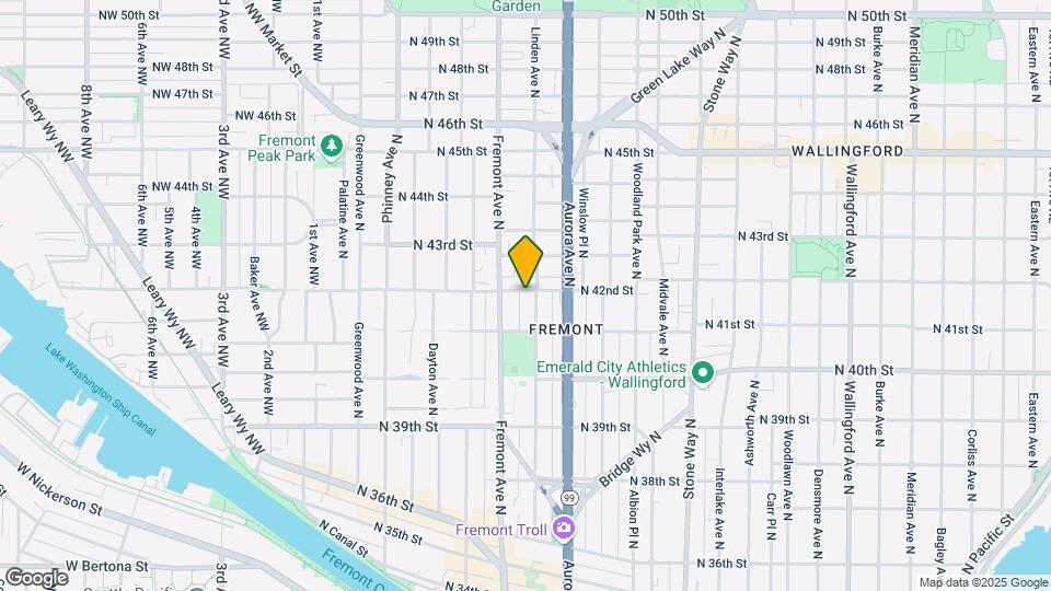 Fremont Green Map and Location Details