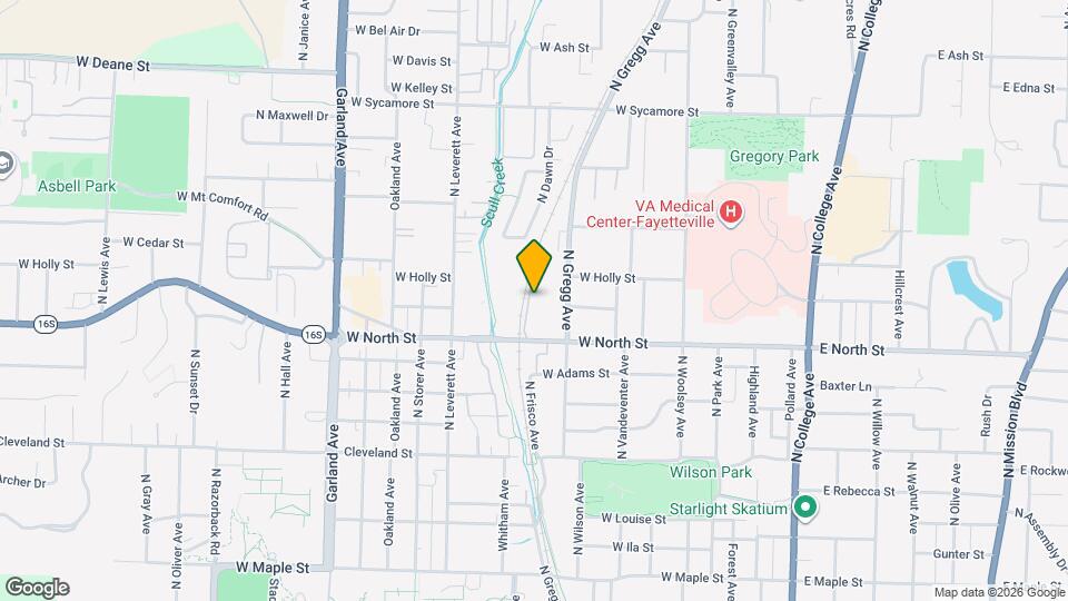 1244 N Iron Horse Dr Map and Location Details