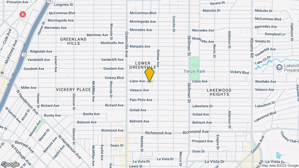 5824 Llano Ave Map and Location Details