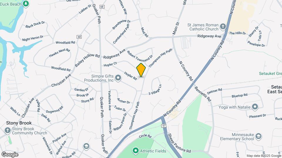 34 Huyler Rd Map and Location Details