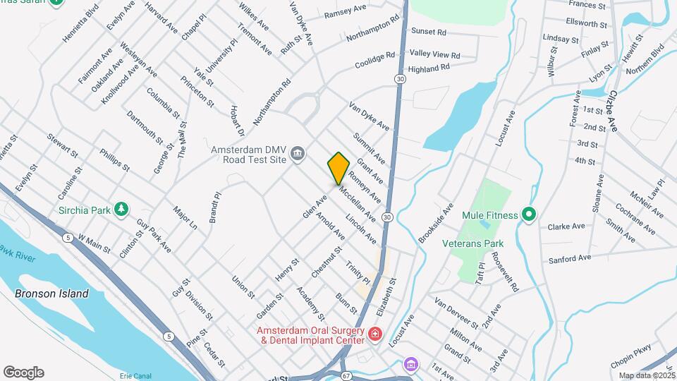 36 Mcclellan Ave Mapa y Detalles de la Ubicación