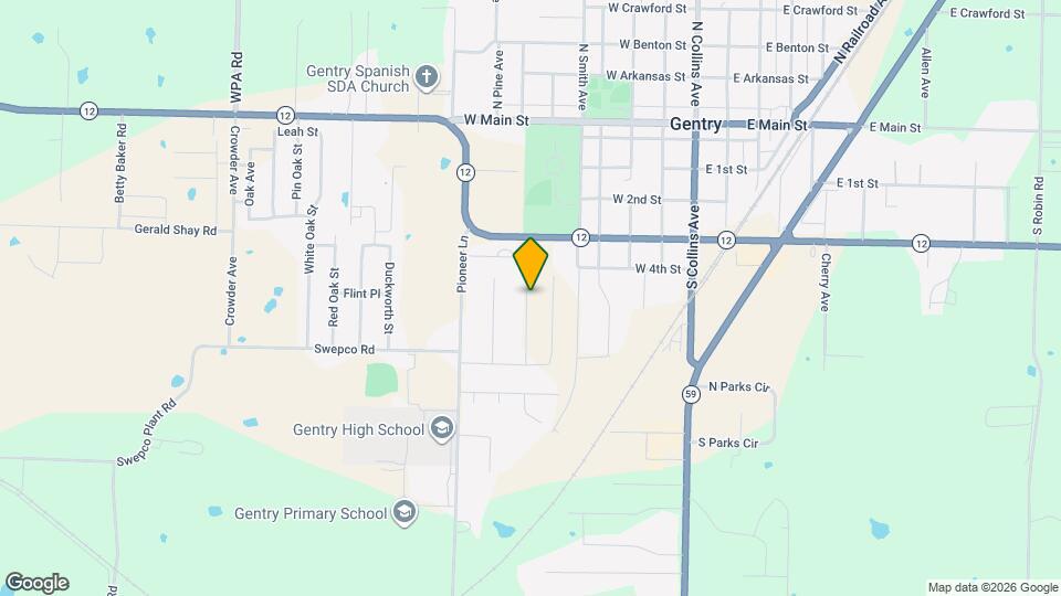 606 Comanche Dr Map and Location Details