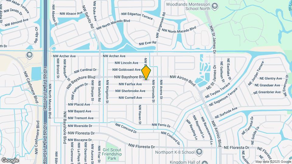431 NW Fairfax Ave Map and Location Details