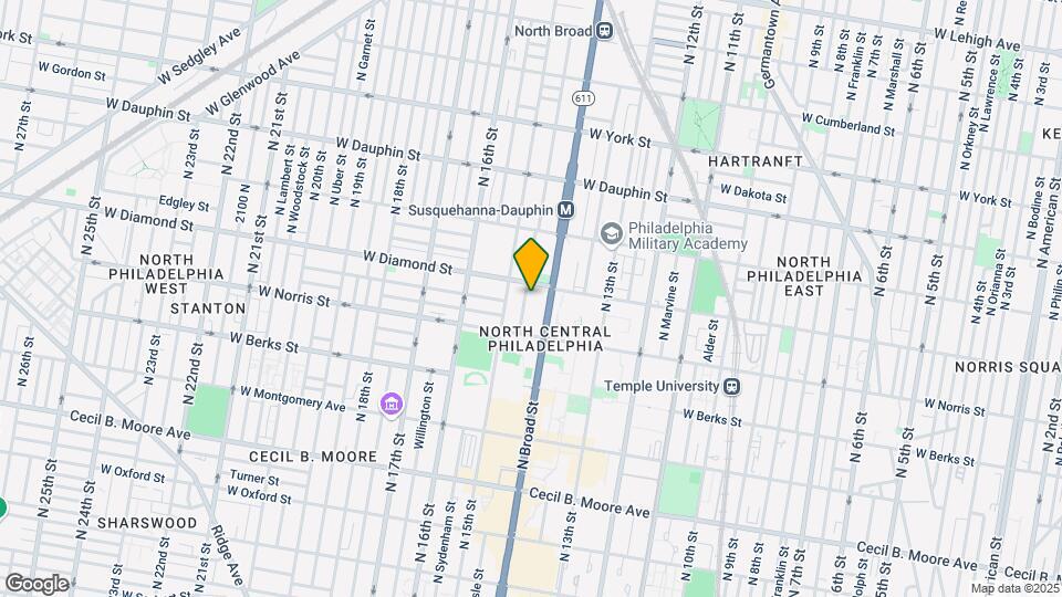 2045 N Carlisle St Mapa y Detalles de la Ubicación
