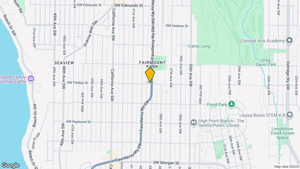 3905 SW Findlay St Map and Location Details