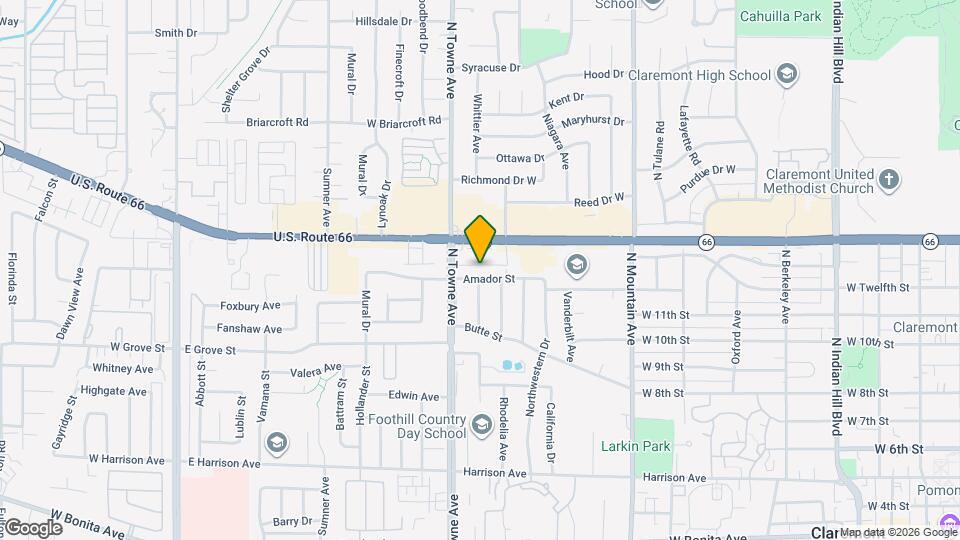 1051 Amador St Map and Location Details