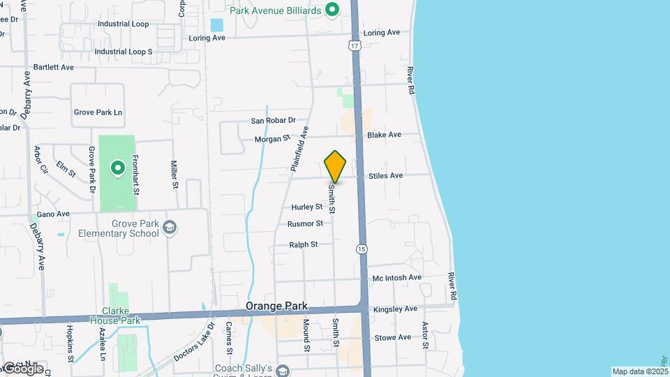 Orange Park Apartments Map and Location Details