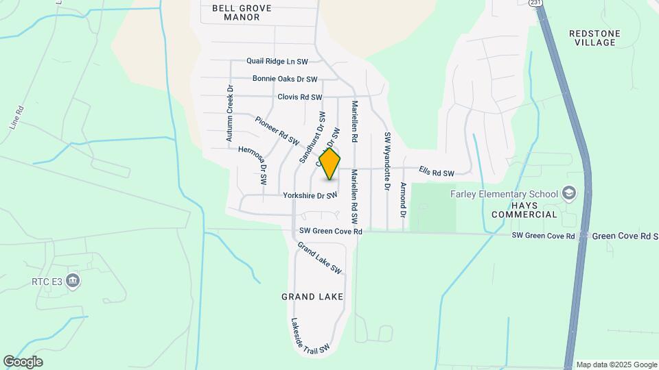 2403 Yorkshire Cir SW Map and Location Details
