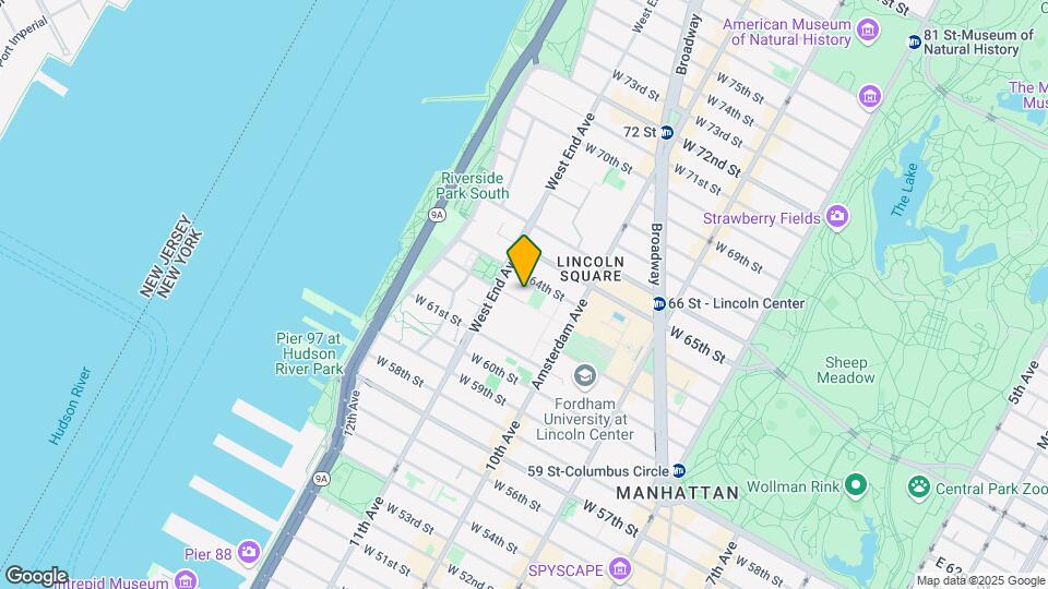 239 W 63rd St Map and Location Details