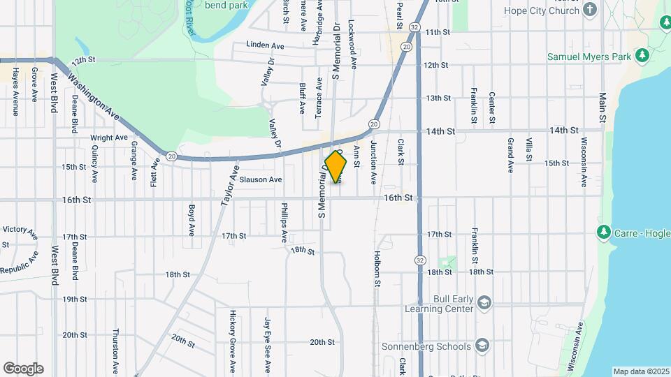 1532 Owen Ave Map and Location Details
