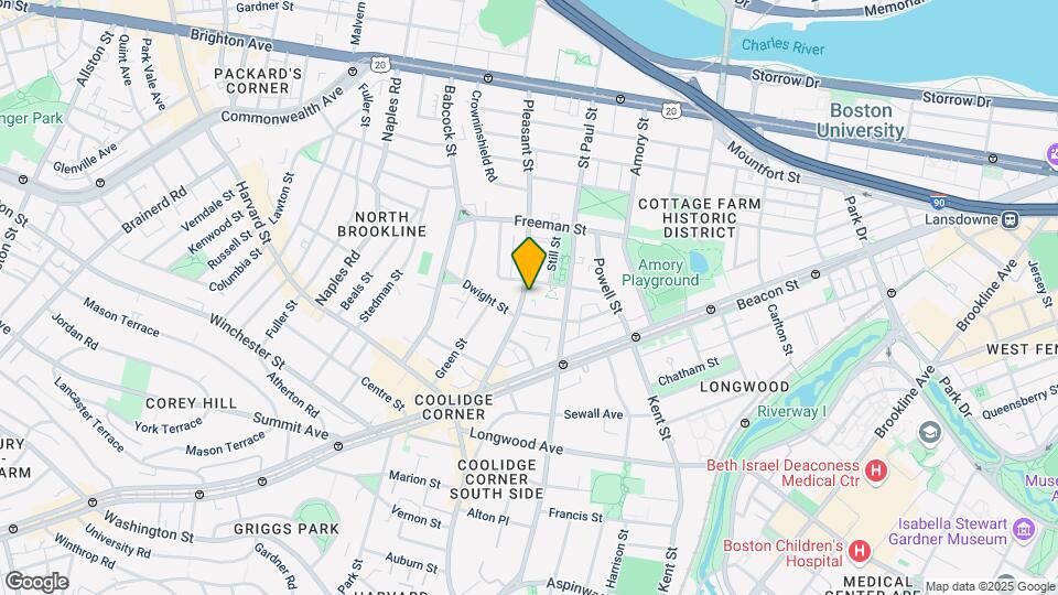 89 Pleasant St, Unit 3 Map and Location Details