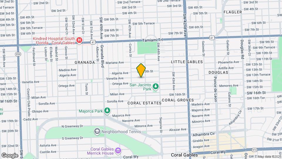 4630 SW 13th Terrace Map and Location Details