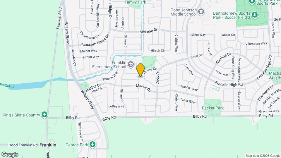 10285 Beckley Way Map and Location Details