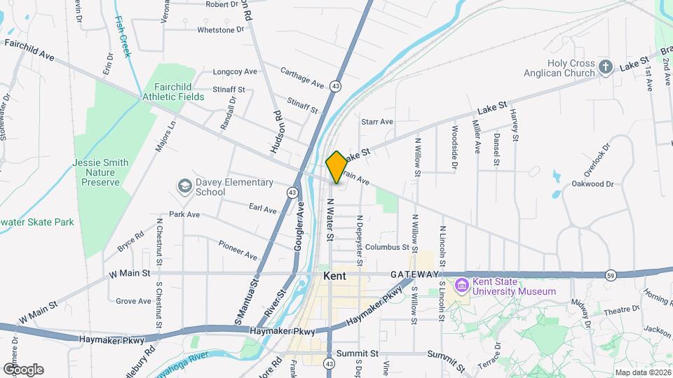 505 N Water St Map and Location Details