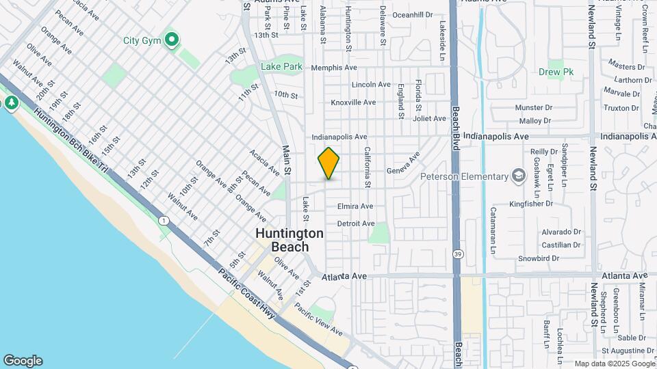 203 Frankfort Ave Map and Location Details