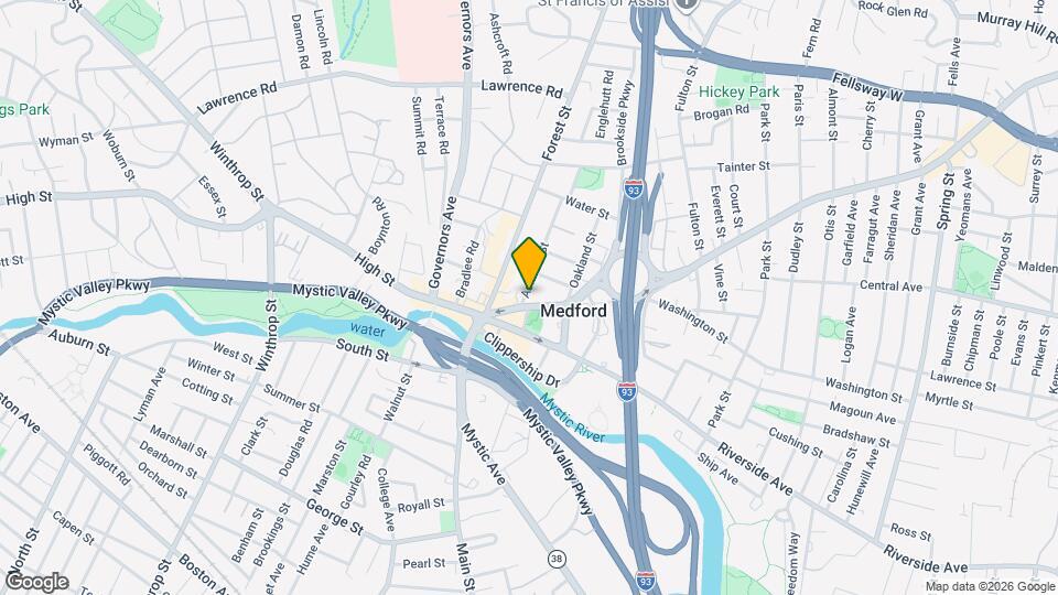 7 Ashland St, Unit 2 Map and Location Details