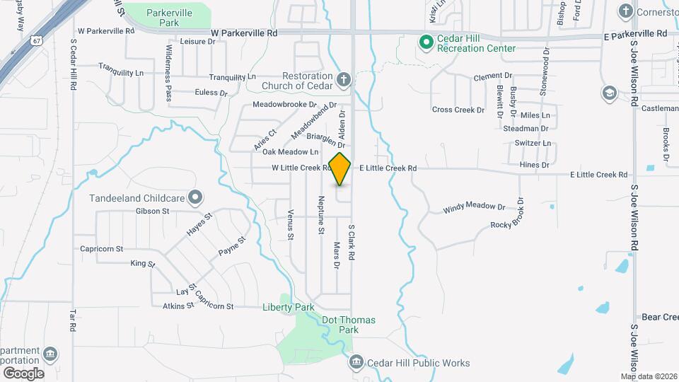 1119 Suburban St Map and Location Details