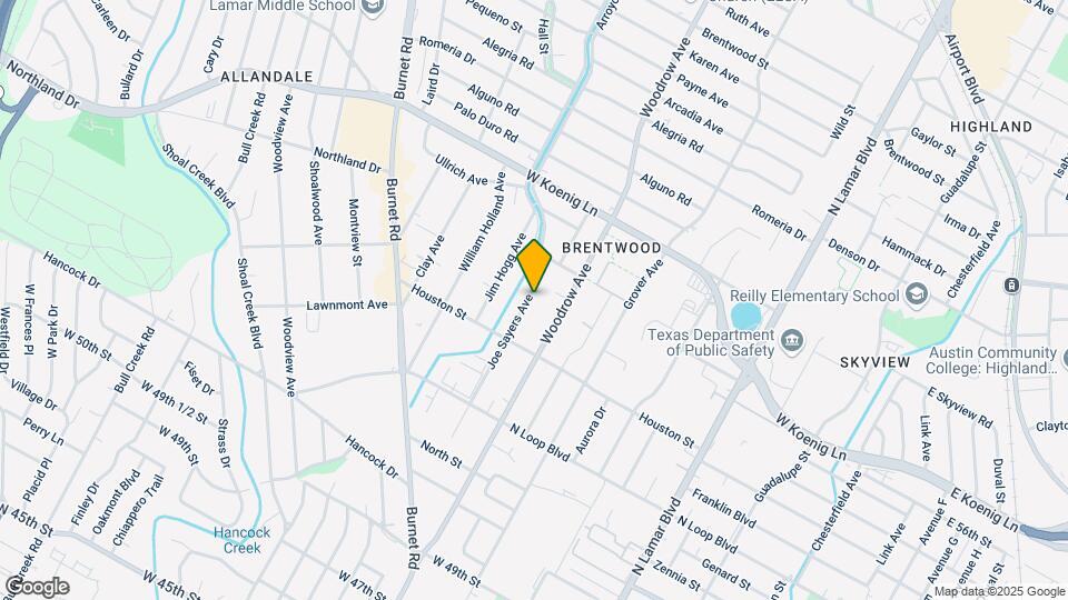 5601 Joe Sayers Ave Map and Location Details