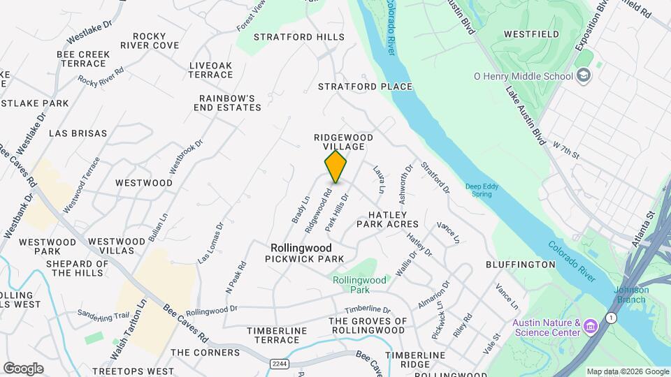 405 Ridgewood Rd Map and Location Details