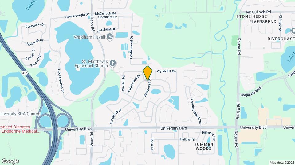 4454 Sandhurst Dr Map and Location Details