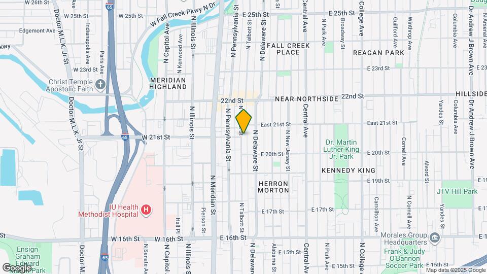 2041 N Talbott St Map and Location Details