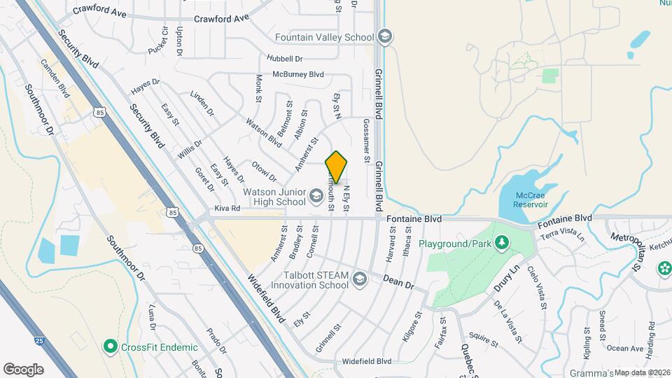 13 N Dartmouth St Map and Location Details