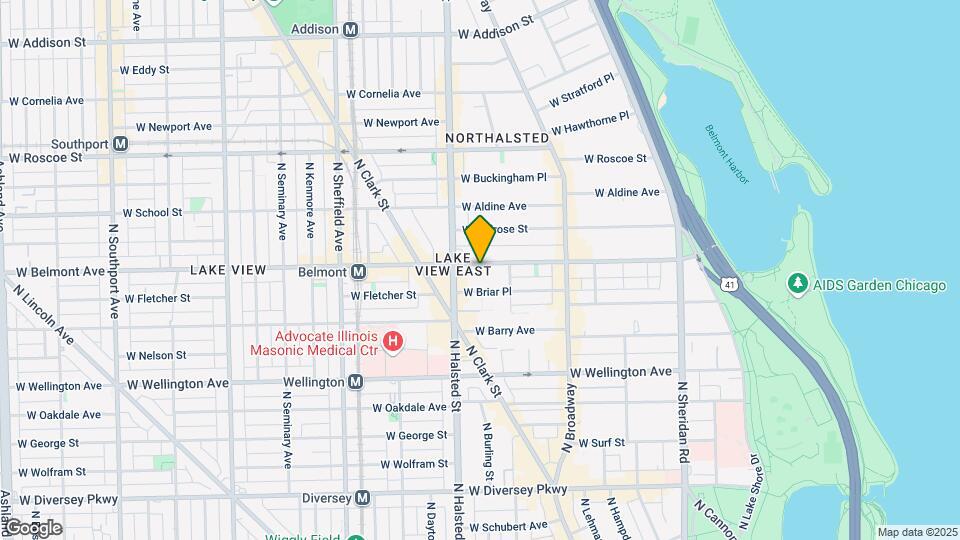 735 W Belmont Ave, Unit 507 Map and Location Details