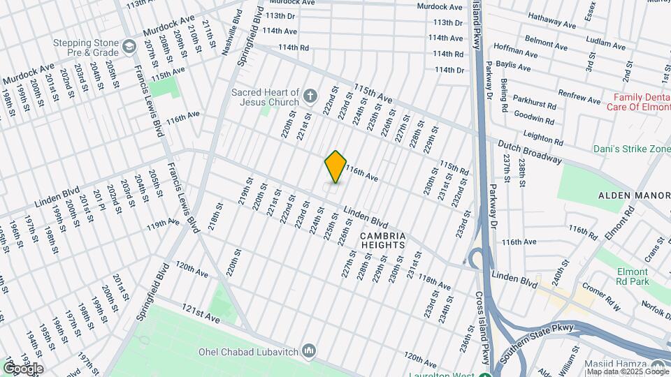 116-35 224th St Mapa y Detalles de la Ubicación