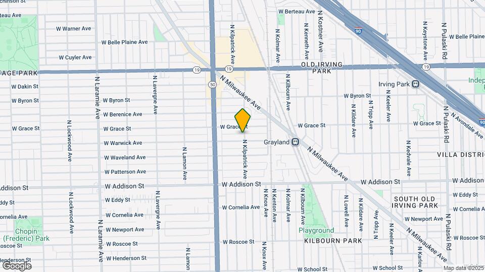 3737 N Kilpatrick Ave Map and Location Details