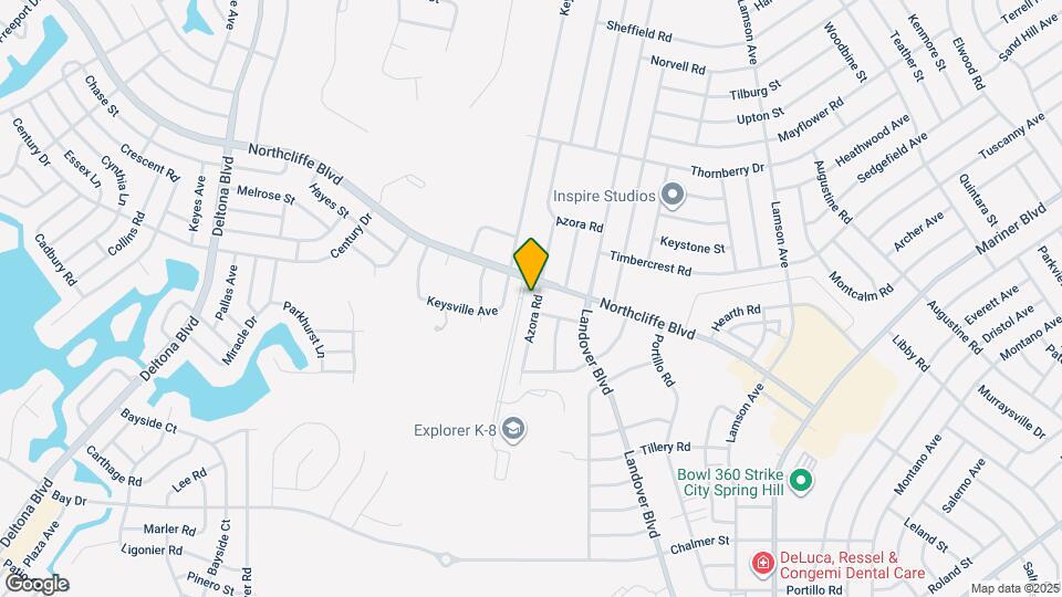 4369 Azora Rd Map and Location Details