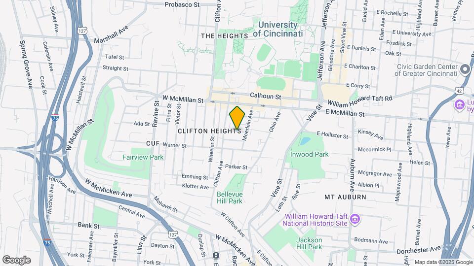 215 Atkinson St Map and Location Details