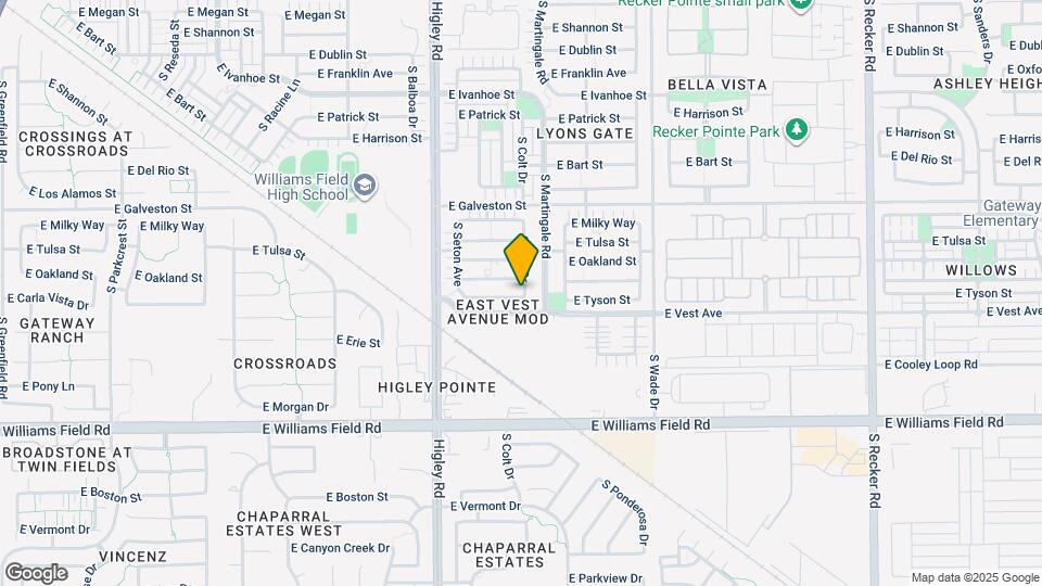 3354 E Tyson St Map and Location Details