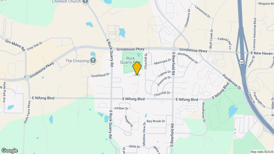 3609 Hermitage Rd Map and Location Details