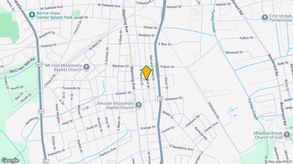 208 Brand St Map and Location Details