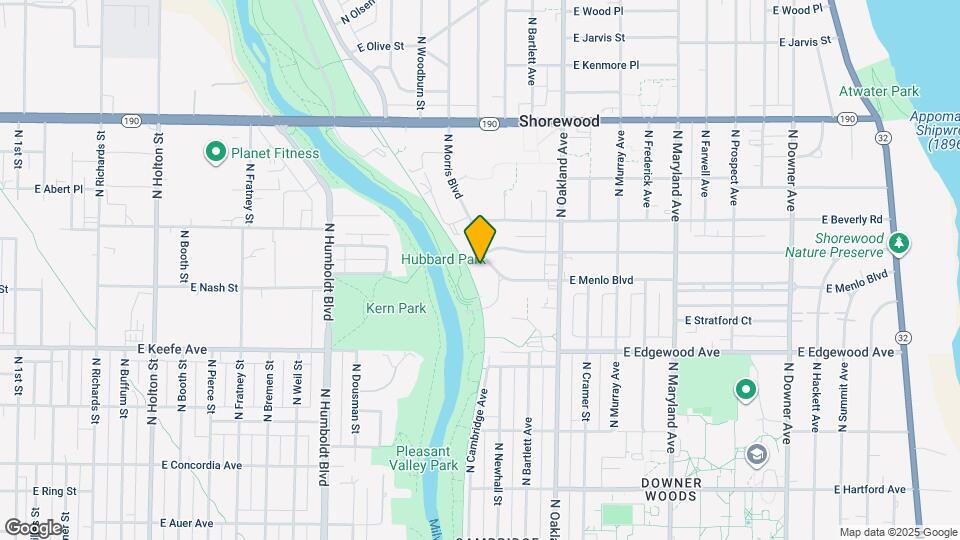 3619 N Morris Blvd Map and Location Details