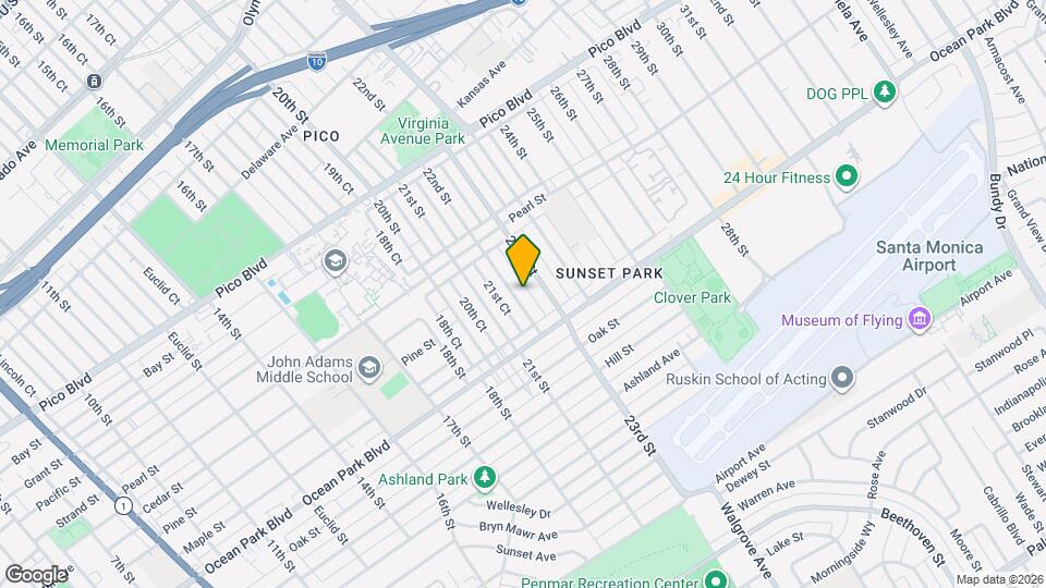 2445 22nd St Map and Location Details