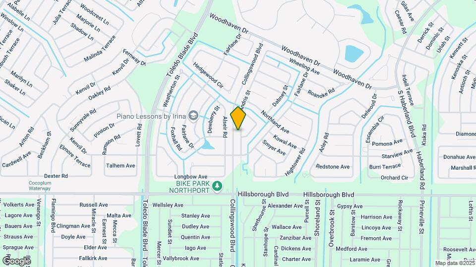 5155 Andris St Map and Location Details