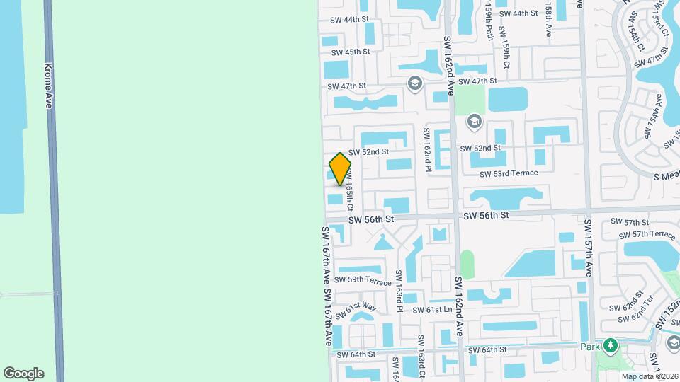 16568 SW 54th St Map and Location Details
