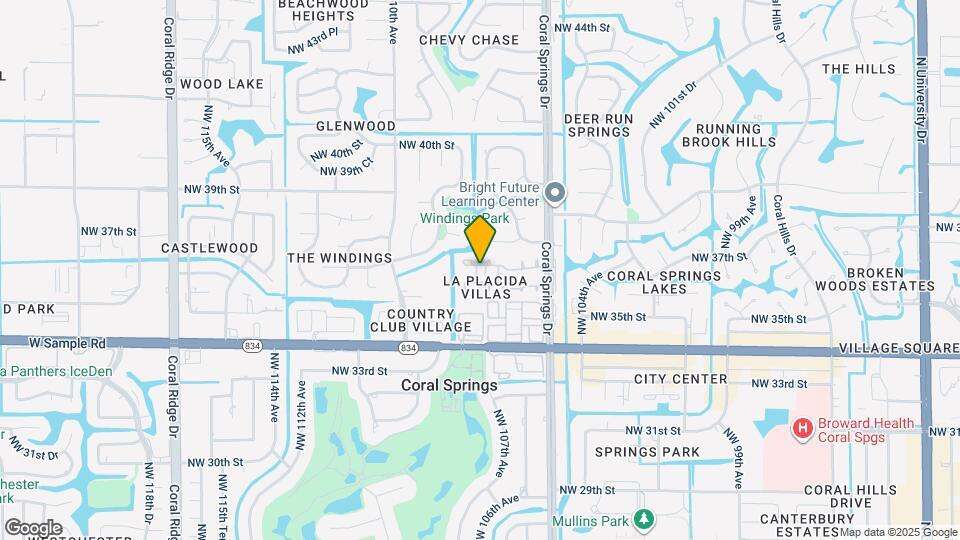 10710 La Placida Dr Map and Location Details