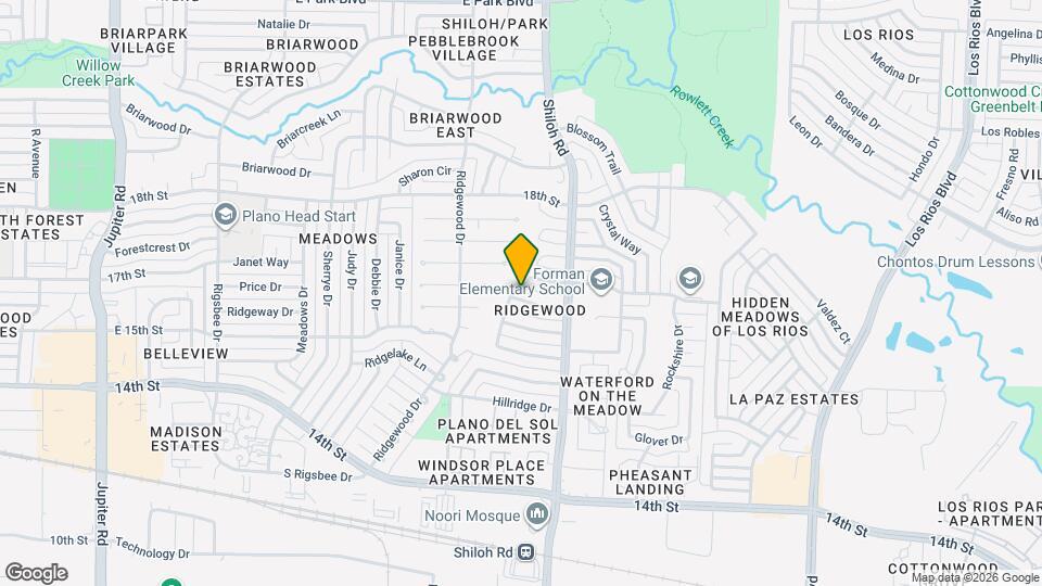 3501 Gatewood Ln Map and Location Details