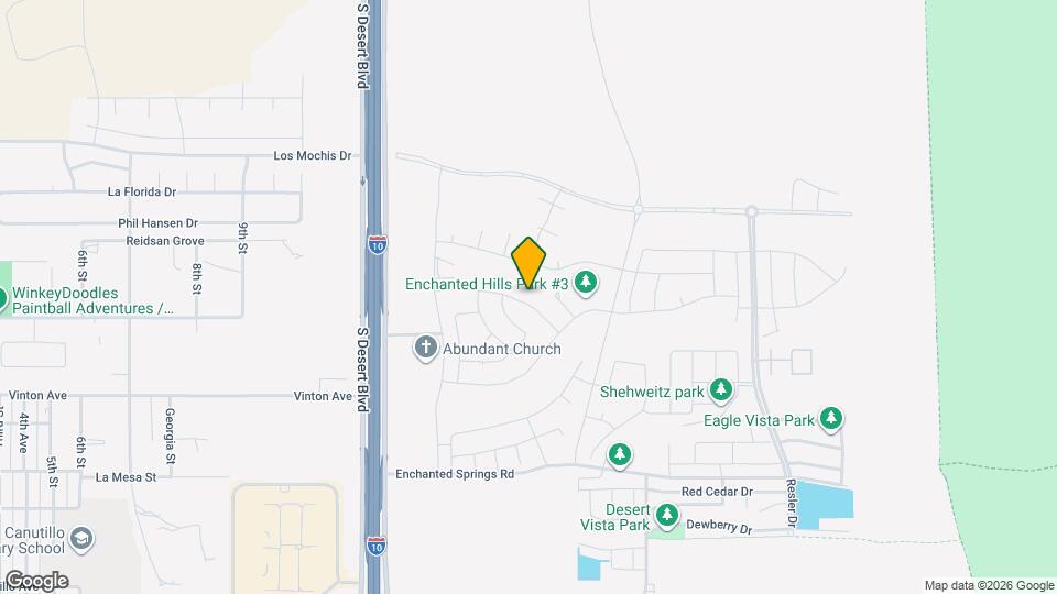 7805 Enchanted Cir Dr Map and Location Details