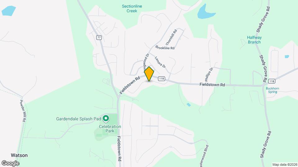 1402 Woodridge Pl Mapa y Detalles de la Ubicación