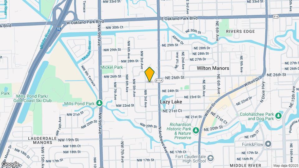 216-218 NW 25th St Map and Location Details