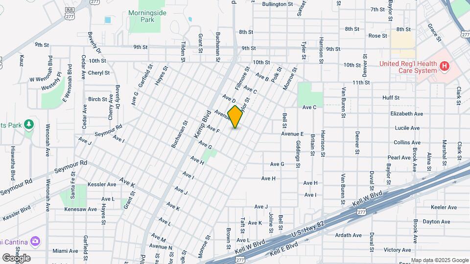 1509 Taylor St Map and Location Details