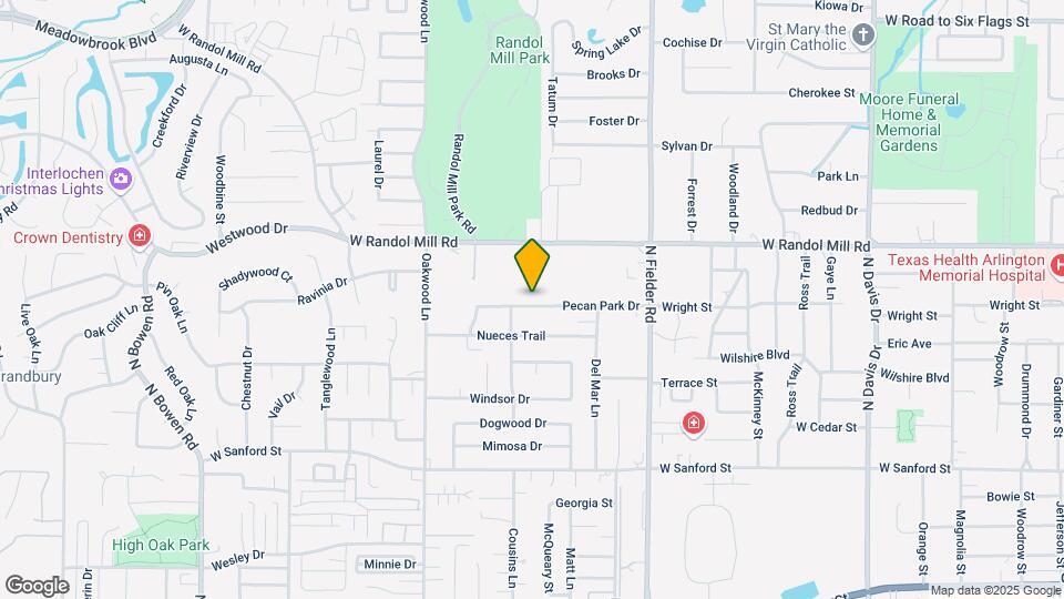 1725 Pecan Park Dr Map and Location Details