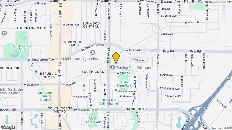 631 W Alton Ave Map and Location Details