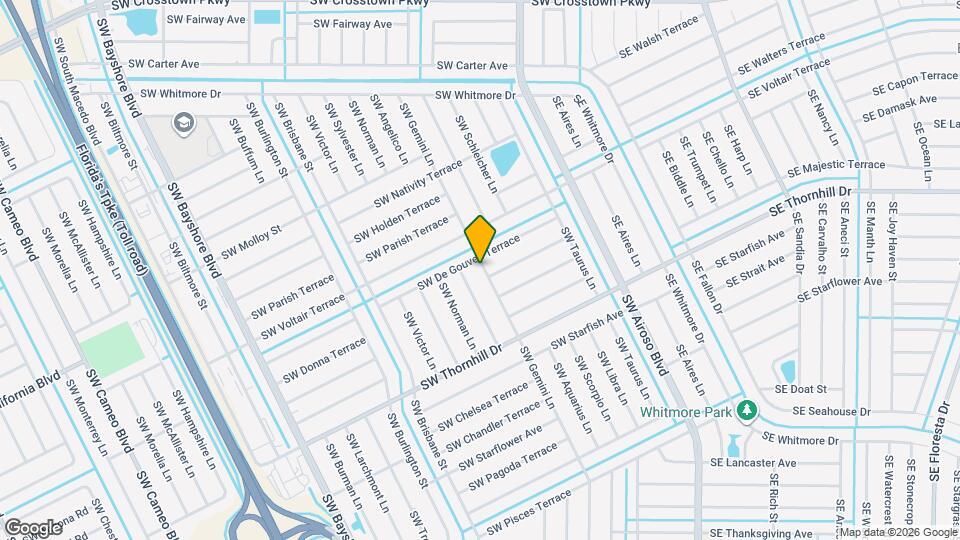 1810 SW Gemini Ln Map and Location Details