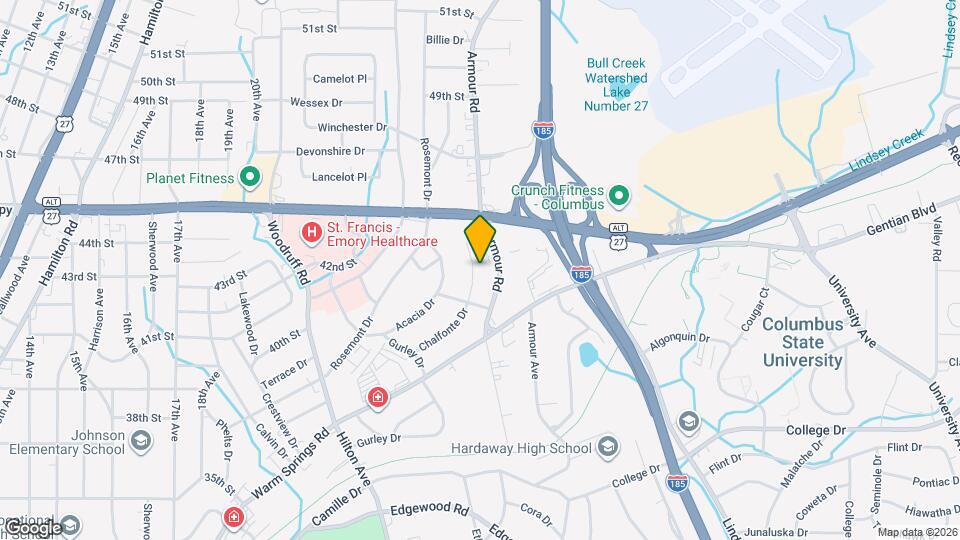 4332 Chalfonte Dr Map and Location Details