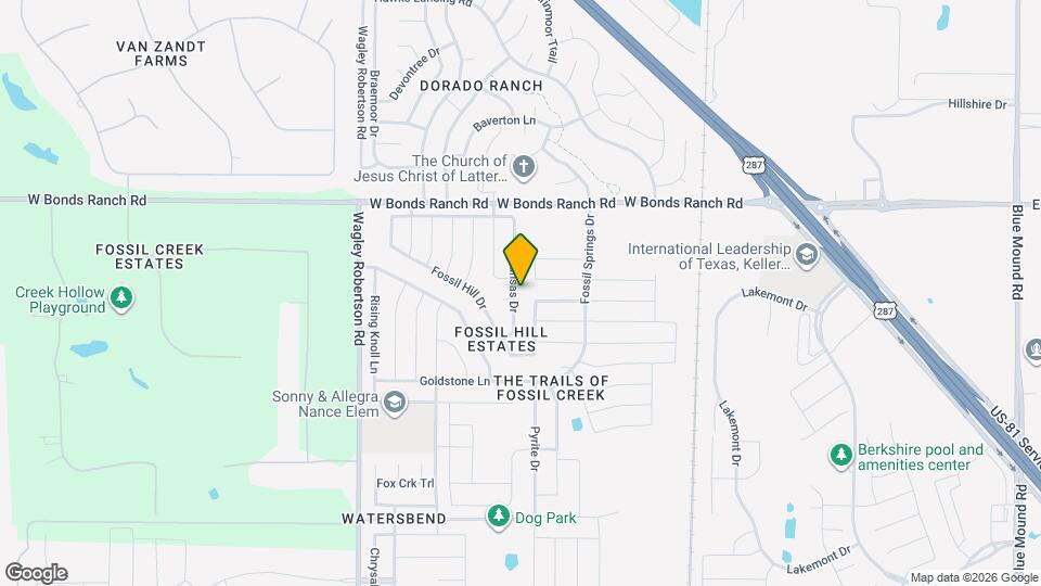 10504 Aransas Dr Map and Location Details