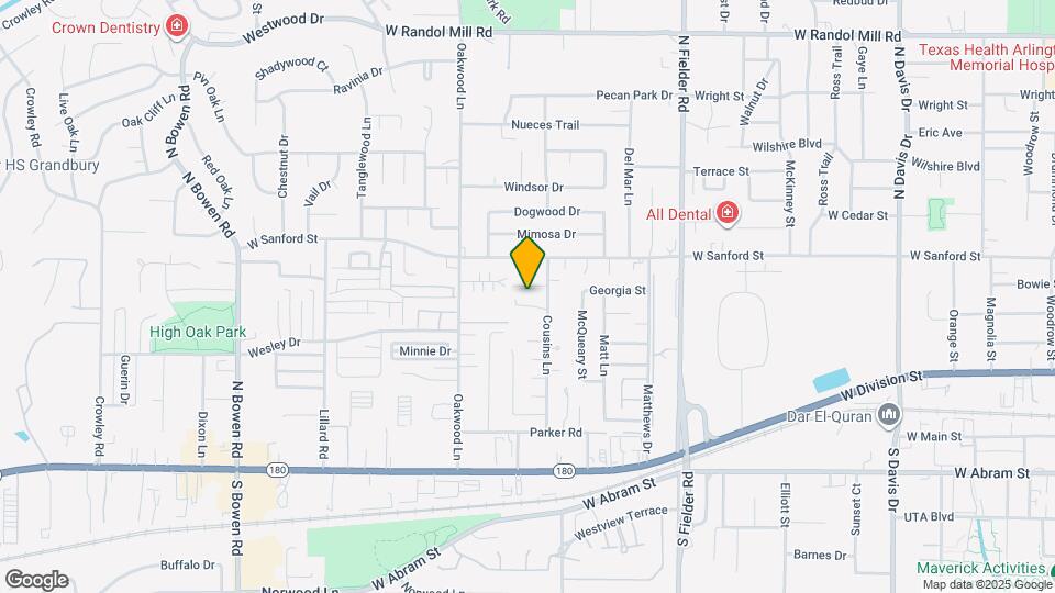 1855 Ellis Rd Map and Location Details